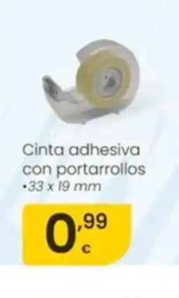 Eroski Cinta adhesiva con portarrollos oferta