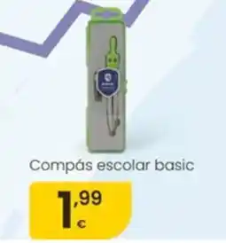 Eroski Compás escolar basic 1,99 oferta