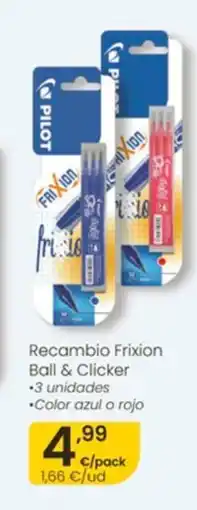 Eroski Recambio Frixion Ball & Clicker oferta