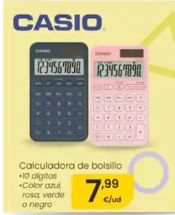 Eroski Calculadora de bolsillo oferta