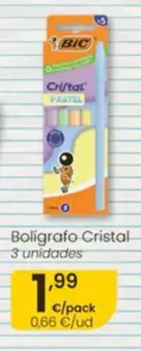 Eroski Boligrafo Cristal oferta
