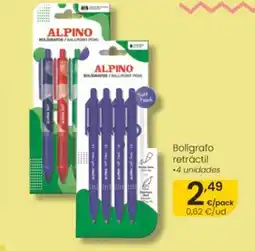 Eroski Boligrafo retráctil oferta