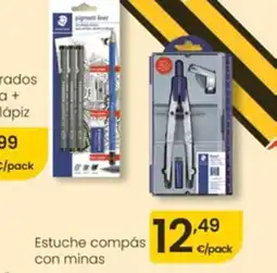 Eroski Estuche compás con minas oferta
