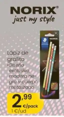 Eroski Lápiz de grafito oferta