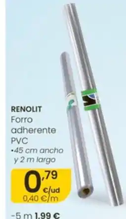 Eroski RENOLIT Forro adherente PVC oferta