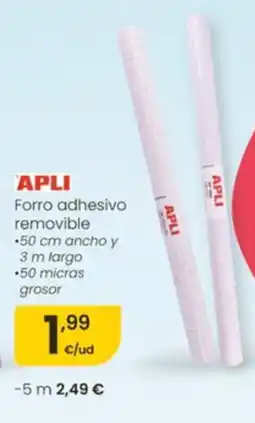 Eroski Forro adhesivo removible oferta