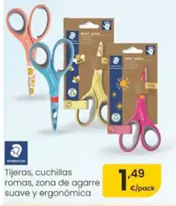 Eroski Tijeras, cuchillas romas, zona de agarre suave y ergonómica oferta