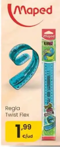 Eroski MAPED Regla Twist Flex oferta