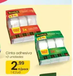 Eroski Cinta adhesiva oferta