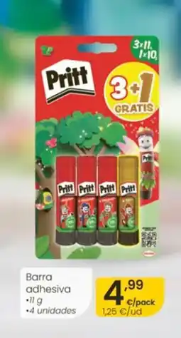 Eroski Barra adhesiva oferta