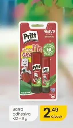 Eroski Barra adhesiva oferta