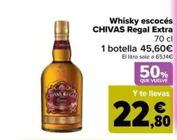 Carrefour CHIVAS Whisky escocés Regal Extra oferta
