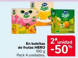 Carrefour HERO En bolsitas de frutas oferta