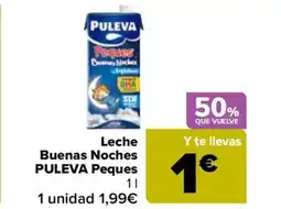 Carrefour PULEVA Leche Buenas Noches Peques oferta