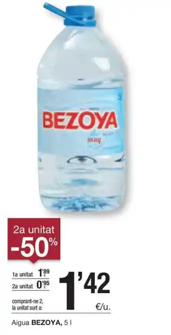 BonpreuEsclat Aigua Bezoya, 5 l oferta