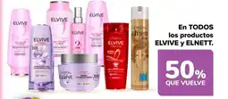 Carrefour ELVIVE y ELNETT En todos los productos oferta