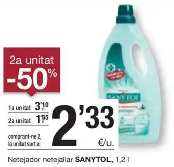 BonpreuEsclat Netejador Netejallar Sanytol 1.2 L oferta