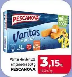Spar La Palma Pescanova - varitas de merluza empanadas oferta