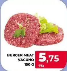 Spar La Palma Burger meat vacuno oferta