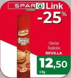 Spar La Palma Revilla - chorizo tradicion oferta