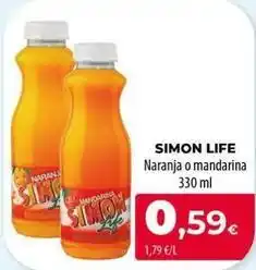 Spar La Palma Simon life - naranja o mandarina oferta