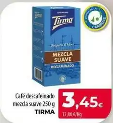 Spar La Palma Tirma - cafe descafeinado mezcla suave oferta