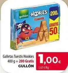 Spar La Palma Gullón - galletas tuestis hookies oferta