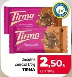 Spar La Palma Tirma - chocolate oferta