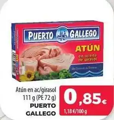 Spar La Palma Puerto gallego - atun en ac/girasol oferta