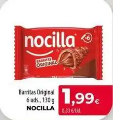 Spar La Palma Nocilla - barritas original oferta