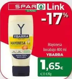Spar La Palma Ybarra - mayonesa bocabajo oferta