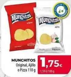 Spar La Palma Munchitos - original, ajillo o pizza oferta