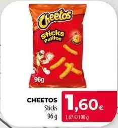 Spar La Palma Cheetos - sticks oferta