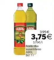 Supermercados Aquí Abril - aceite oliva suave/intenso oferta