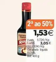 Supermercados Aquí Royal - caramelo liquido oferta