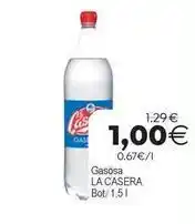 Supermercados Aquí La casera - gasosa oferta