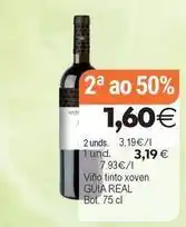 Supermercados Aquí Marca guia - viño tinto xoven oferta