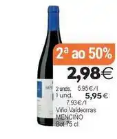 Supermercados Aquí Menciño - vino valdeorras oferta