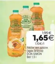 Supermercados Aquí Don simón - néctar sen azucre oferta