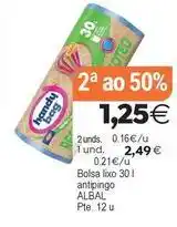 Supermercados Aquí Albal - bolsa lixo antibingo oferta