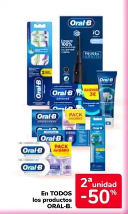 Carrefour ORAL-B En todos los productos oferta