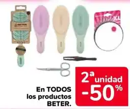 Carrefour BETER En todos los productos oferta