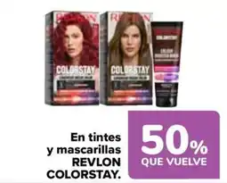Carrefour REVLON COLORSTAY En tintes y mascarillas oferta