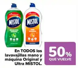 Carrefour MISTOL En todos los lavavajillas mano y máquina original y ultra oferta