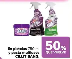 Carrefour CILLIT BANG En pistolas y pasta multiusos oferta