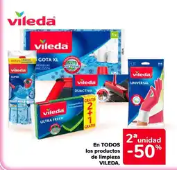 Carrefour VILEDA En todos los productos de limpieza oferta
