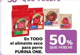 Carrefour PURINA ONE En todo el alimento seco para perro oferta