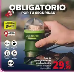 Carrefour Luz de emergencia v.16 Sovgeolocalizable oferta