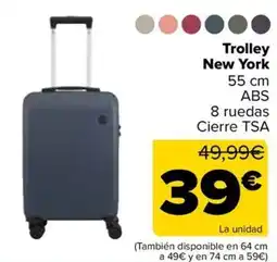 Carrefour Trolley New York oferta