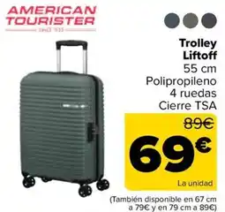 Carrefour AMERICAN TOURISTER Trolley Liftoff oferta